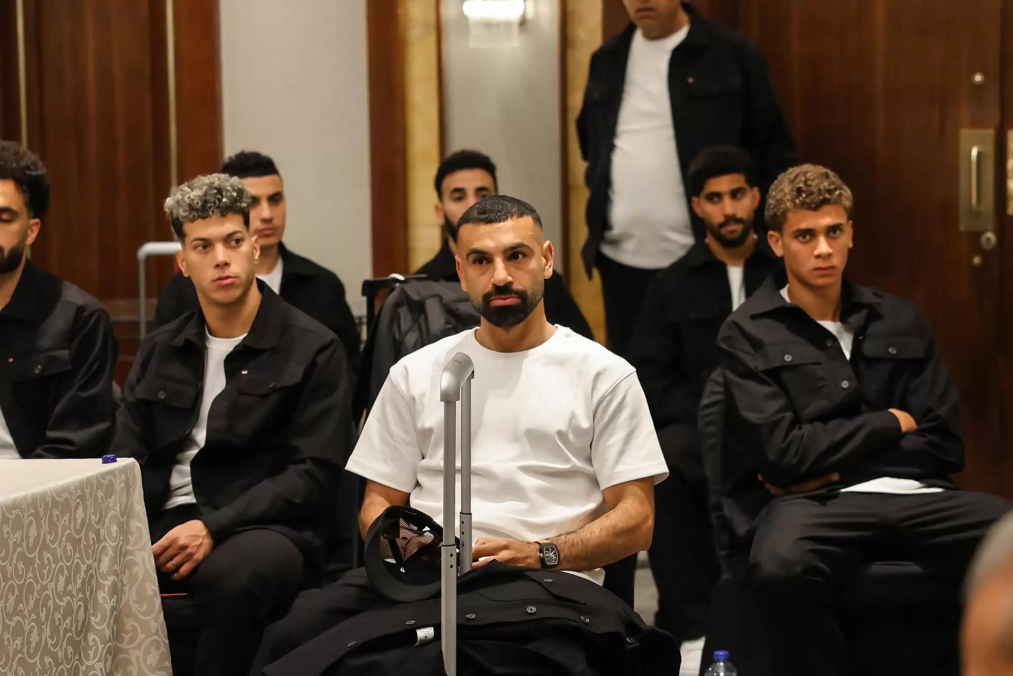 أبو ريدة يودع بعثة منتخب مصر قبل السفر لخوض منافسات كأس العالم 