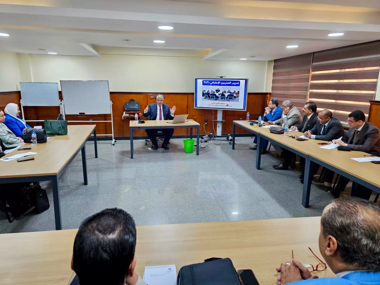 النيابة الإدارية تختتم برنامج تدريب المدربين المتقدم