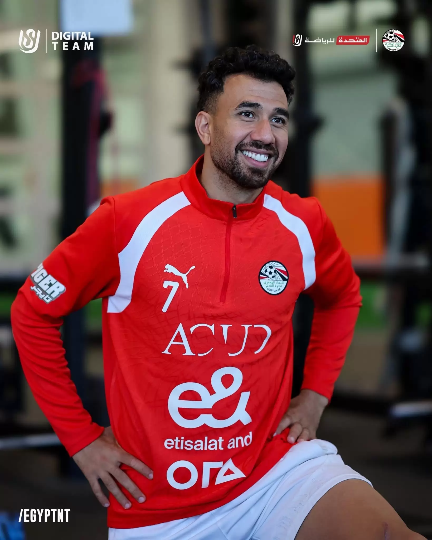 بالصور .. تدريبات منتخب مصر في الجيم قبل ودية البرازيل