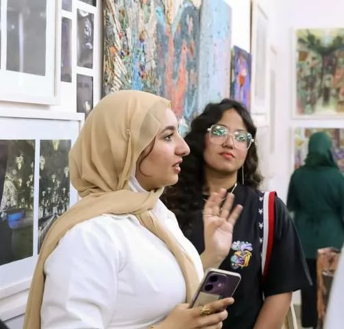 الجامعة المصرية الروسية تنظم معرض حصاد 4 بمشاركة 200 عمل فنى.. صو