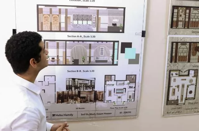 الجامعة المصرية الروسية تنظم معرض حصاد 4 بمشاركة 200 عمل فنى.. صو