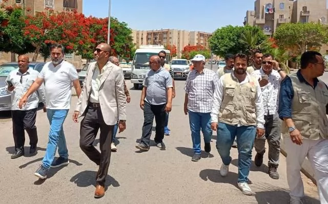 بشرة خير بعد زيارة قيادة جهاز الشروق للمنشآت الصحية فى المدينة.. 
