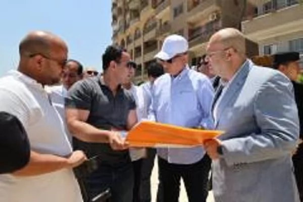 محافظ الجيزة يتفقد مشروعي تطوير محور المريوطية وكوبري أبو النمرس 