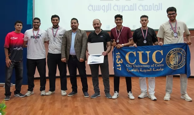 الجامعة المصرية الروسية تعلن الفائزين فى رالى السيارات الروبوتية.