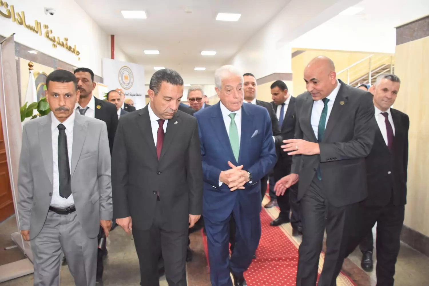 مجلس أمناء جامعة السادات الأهلية يستعرض خطط التوسع والتطوير