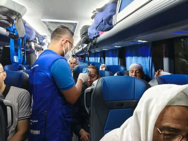 الحجر الصحي يتابع عودة الحجاج المصريين عبر ميناء نويبع البحري