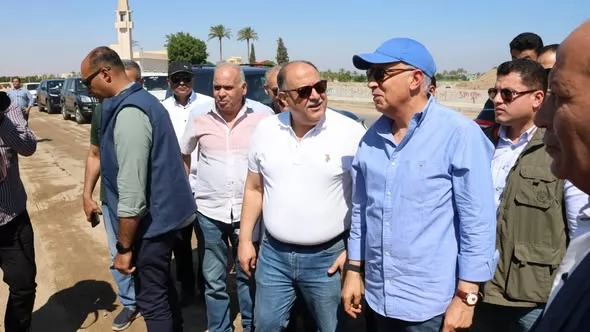 وزير الري يتفقد المنظومة المائية في الإسماعيلية..صور