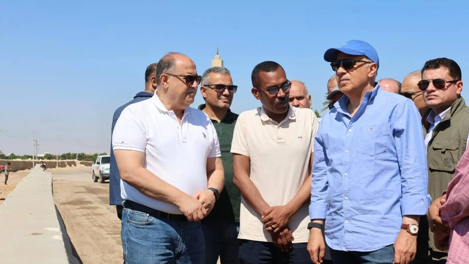 وزير الري يتفقد المنظومة المائية في الإسماعيلية..صور