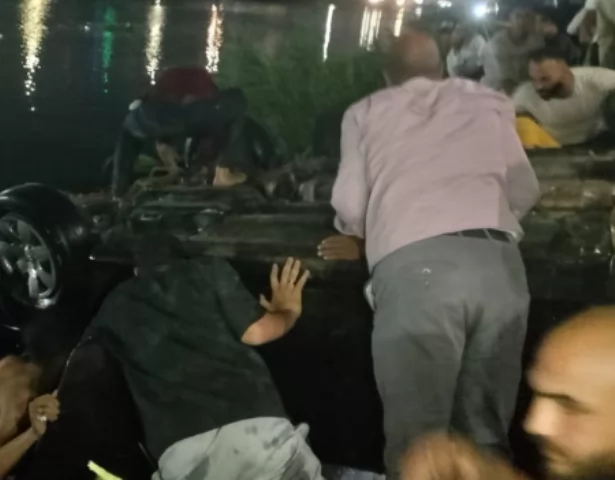 أسماء ضحايا حادث سقوط سيارة فى ترعة المريوطية 