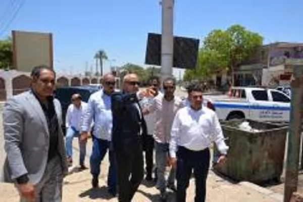 محافظ الأقصر يتفقد عددا من المشروعات الخدمية بمركز ومدينة القرنة 