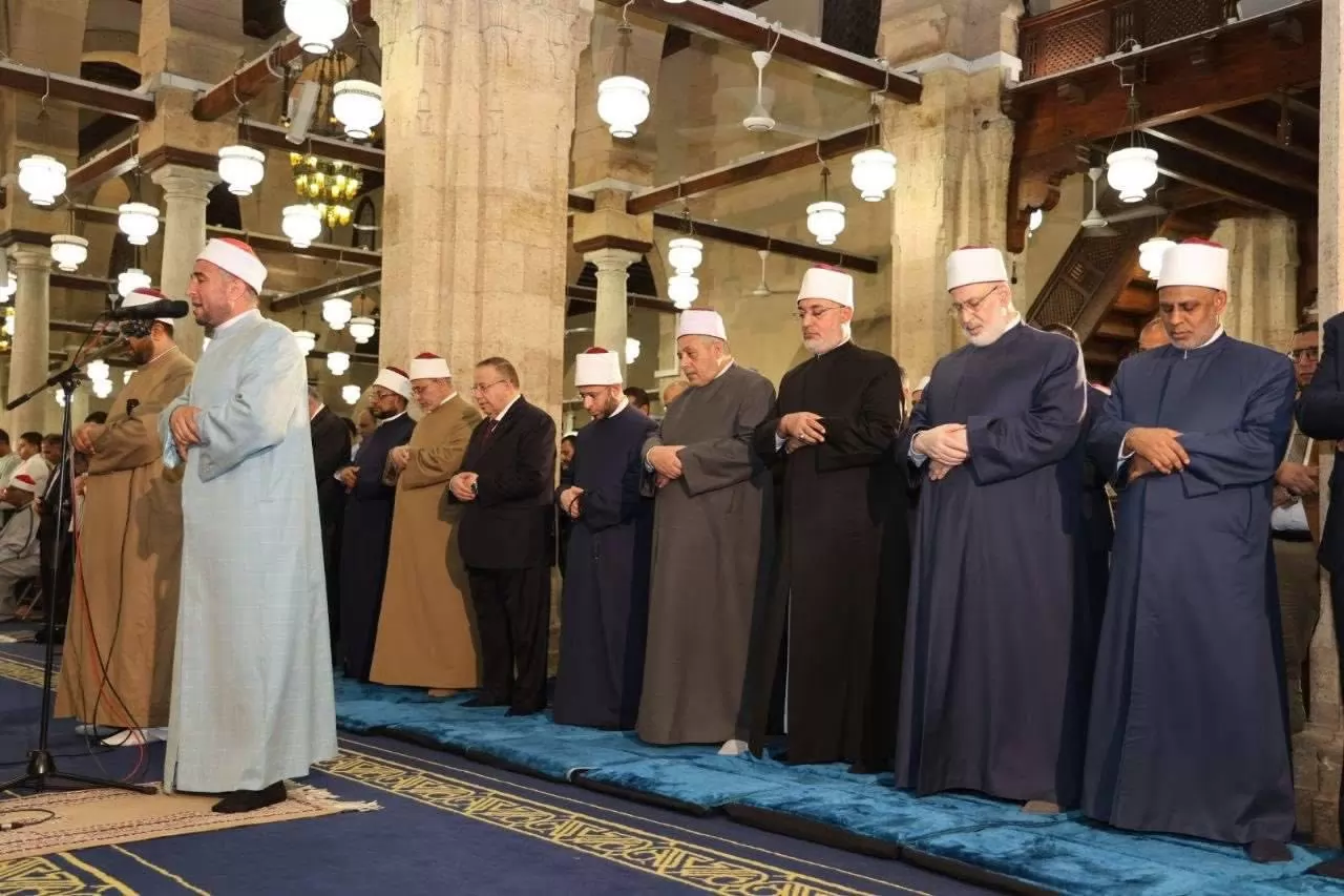 رؤساء المؤسسات الدينية يشاركون في احتفال الجامع الأزهر الشريف