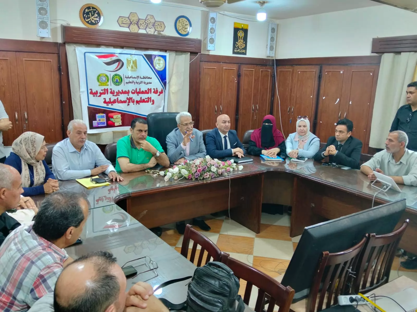 الإسماعيلية تستقبل رؤساء لجان الثانوية العامة بحضورمسئول الكنترول