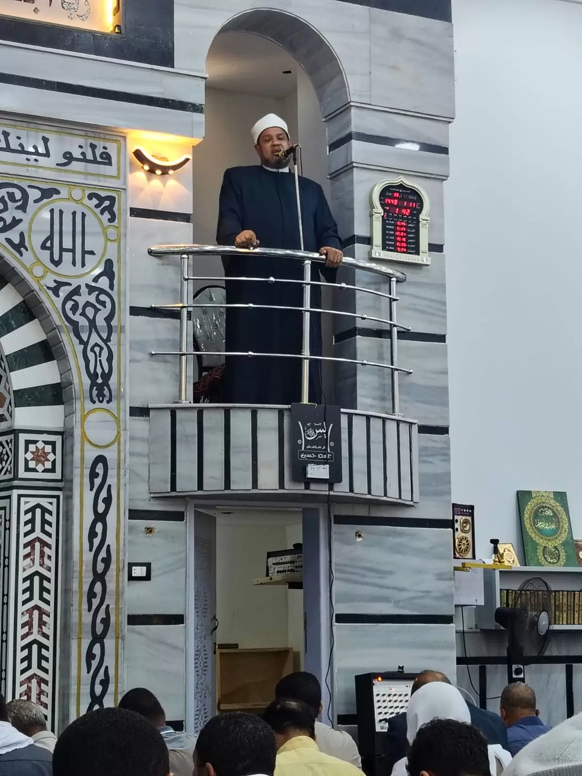 افتتاح مسجد الجواد الغربي في مطوبس..صور