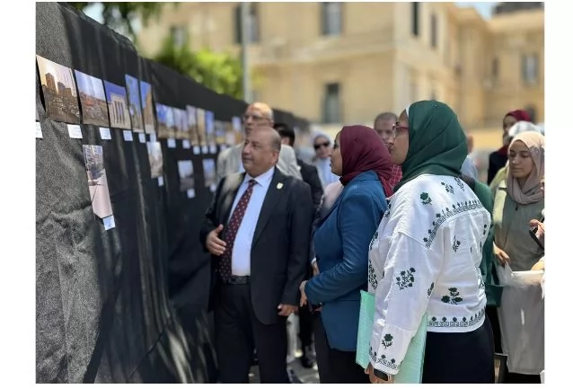 جامعة القاهرة تفتتح معرض التصوير الفوتوغرافي الوثائقي