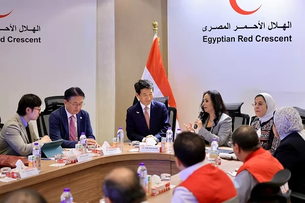 مايا مرسي تشهد توقيع شراكة مصرية كورية لتعزيز الإغاثة الإنسانية ف