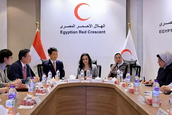 مايا مرسي تشهد توقيع شراكة مصرية كورية لتعزيز الإغاثة الإنسانية ف