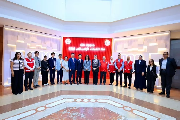 مايا مرسي تشهد توقيع شراكة مصرية كورية لتعزيز الإغاثة الإنسانية ف