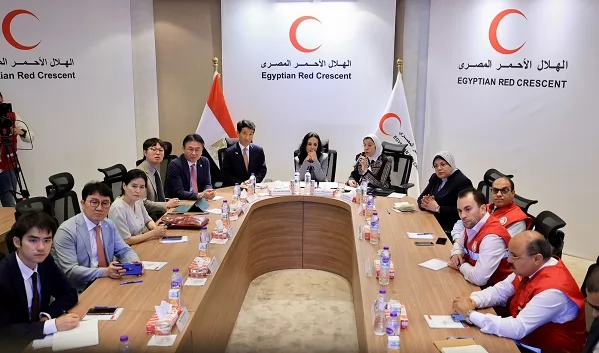 مايا مرسي تشهد توقيع شراكة مصرية كورية لتعزيز الإغاثة الإنسانية ف