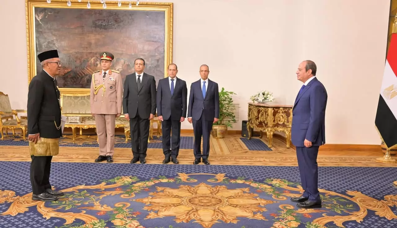 سفير إندونيسيا الجديد يؤكد التزامه بمواصلة تعزيز العلاقات مع مصر