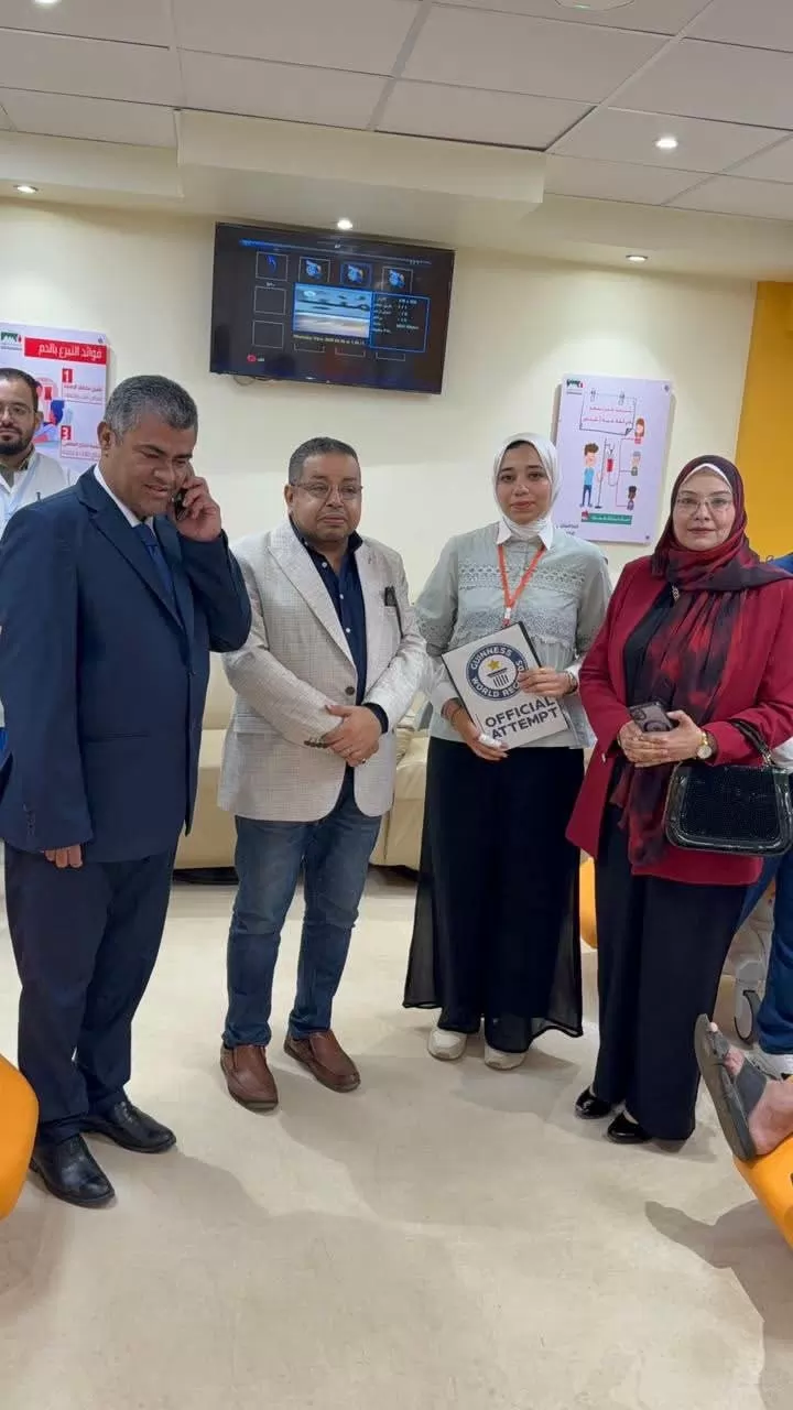 صحة المنيا تحتفي بنجاح حملة التبرع بالدم ودخول موسوعة 