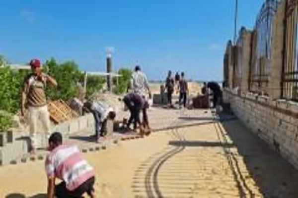 إنشاء مشايات جديدة بمصيف بلطيم لخدمة المصطافين