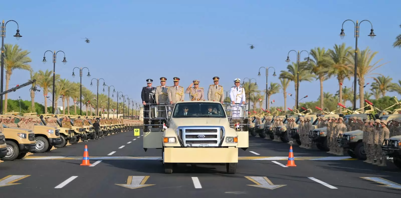 الرئيس السيسي: نعمل بكل ما أوتينا من قوة وعزيمة لبناء الدولة المص