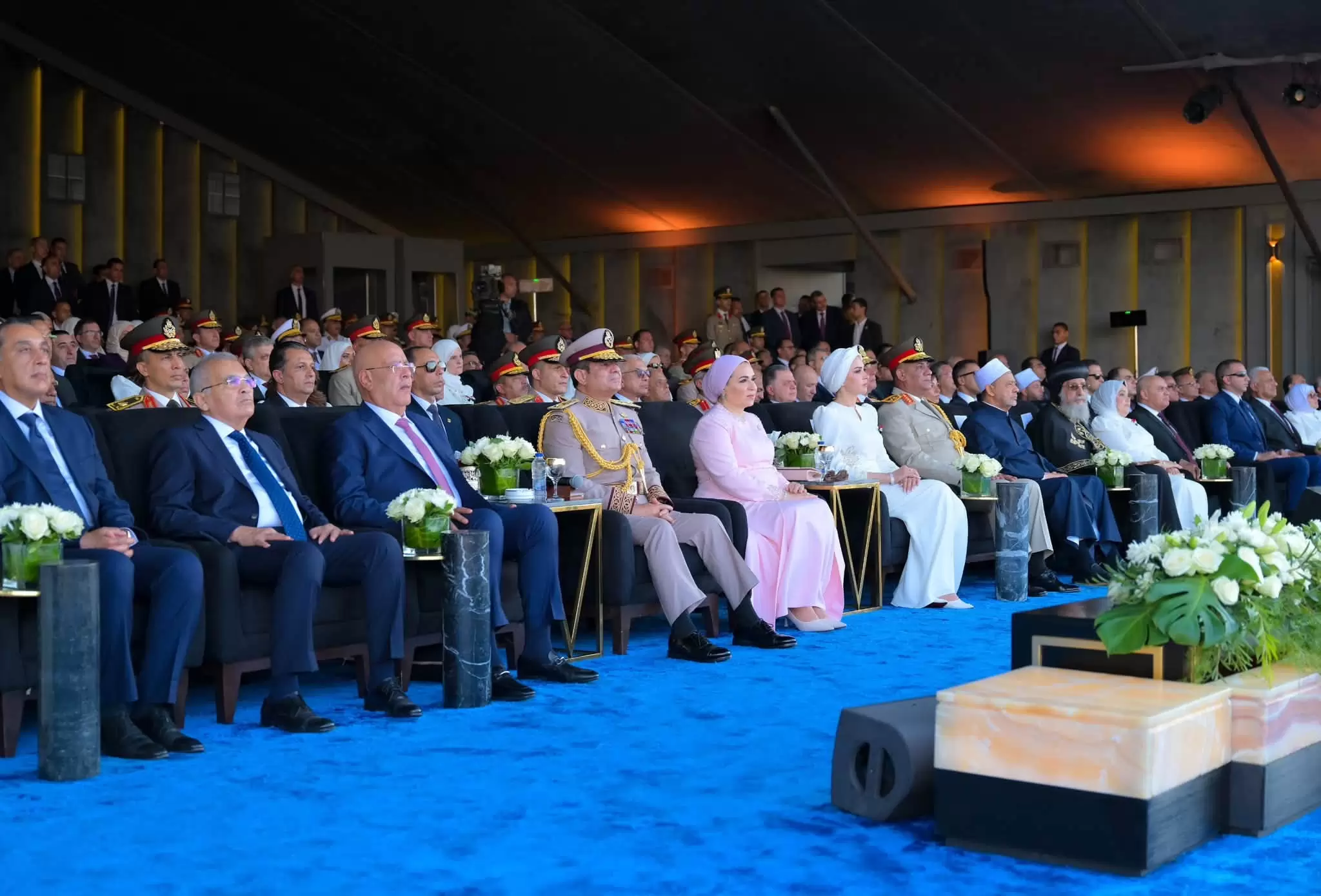 الرئيس السيسي: نعمل بكل ما أوتينا من قوة وعزيمة لبناء الدولة المص