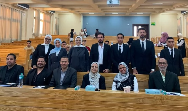 مشروعات طلاب هندسة الجامعة المصرية الروسية تُبشر بمستقبل رقمى واع