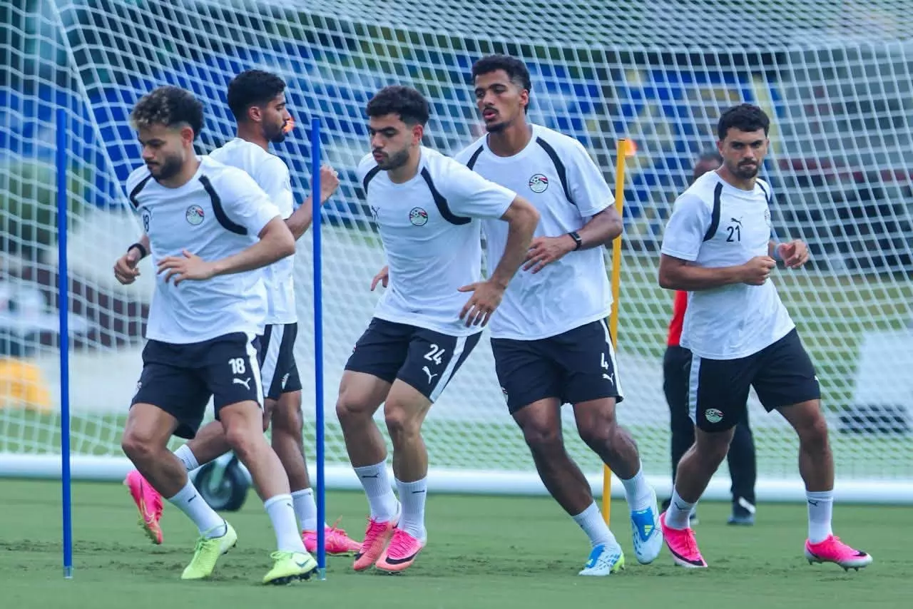 مران الفراعنة في أتلانتا استعدادا للأرجنتين بثمن نهائي كأس العالم