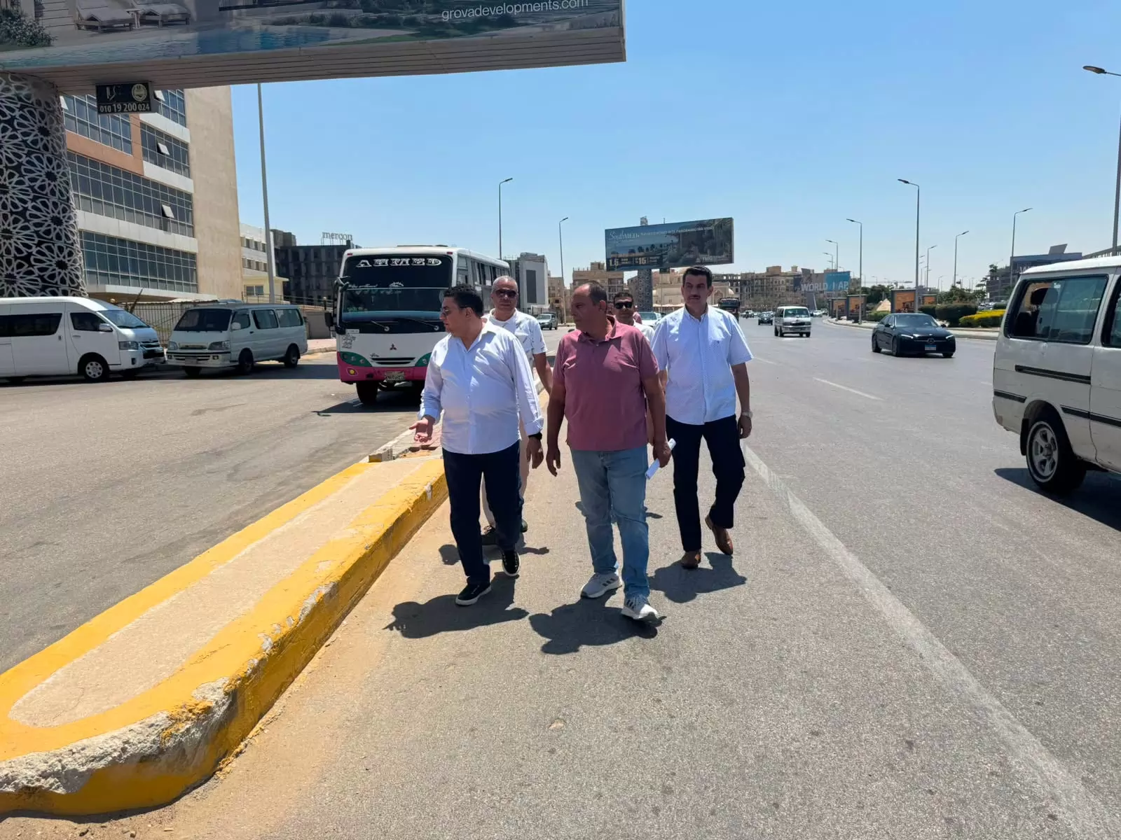 تفاصيل جولة رئيس جهاز القاهرة الجديدة بالتجمع الخامس 