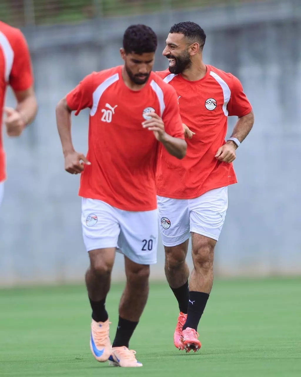 منتخب مصر يختتم تدريباته استعداداً لمواجهة الأرجنتين .. صور