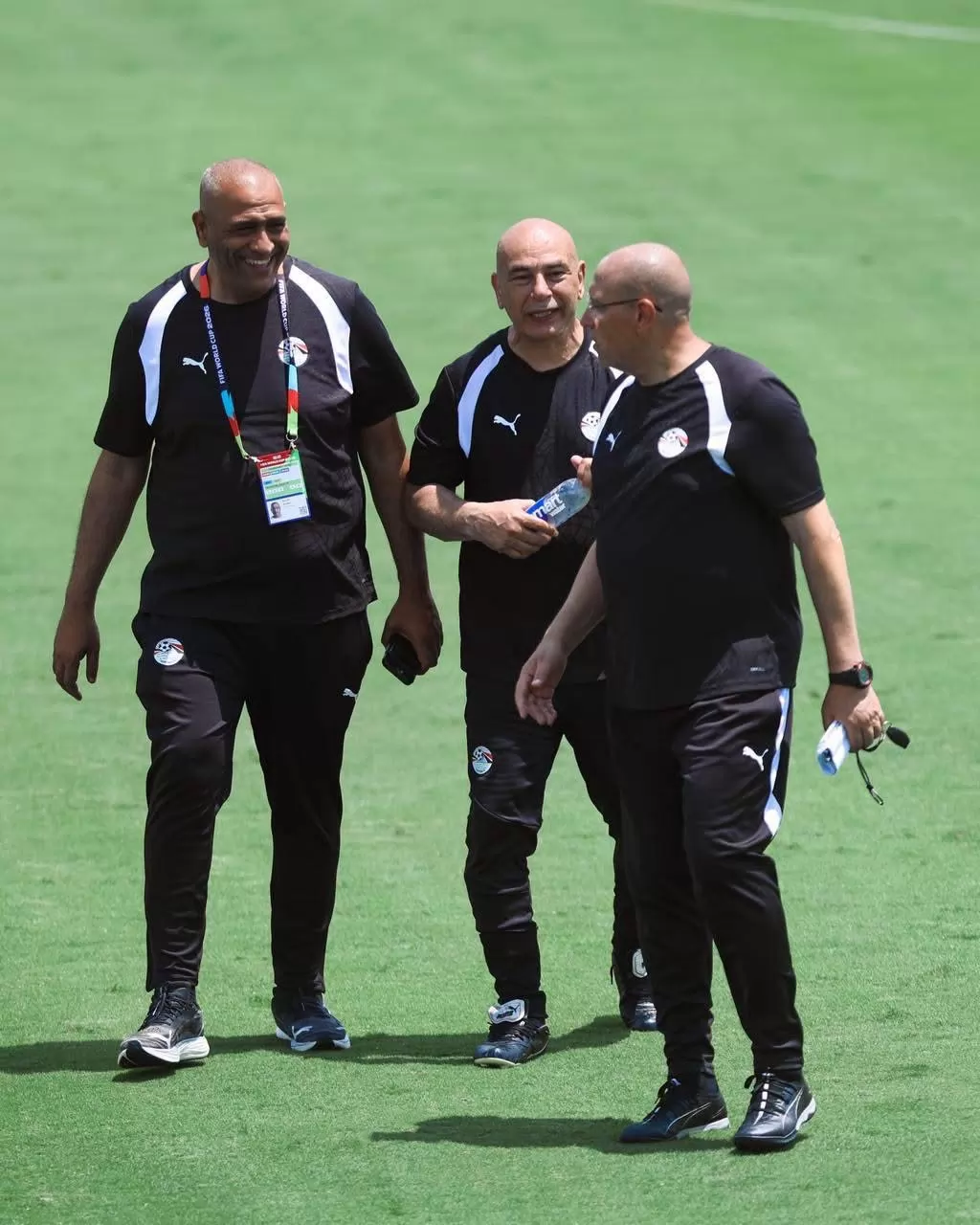 منتخب مصر يختتم تدريباته استعداداً لمواجهة الأرجنتين .. صور