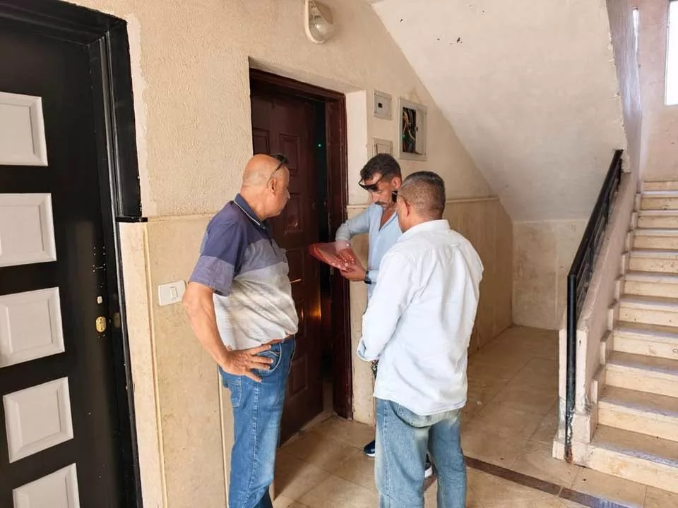 سحب وإنذارات.. تفاصيل حملة التفتيش على شقق الإسكان بالعبور .. صور