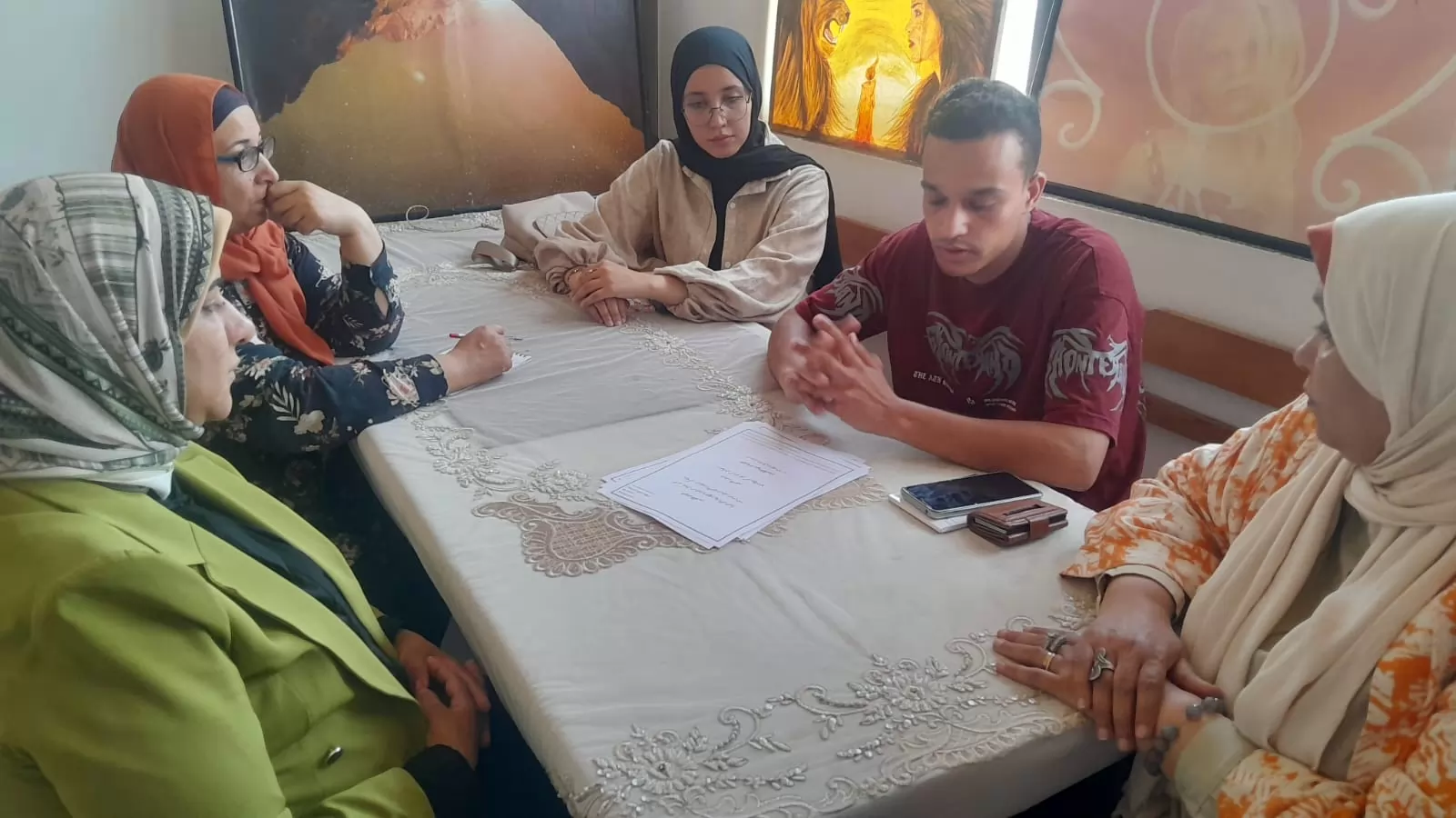 ︎ جامعة القناة تواصل إعداد طلابها للمنافسة في أسبوع شباب الجامعات