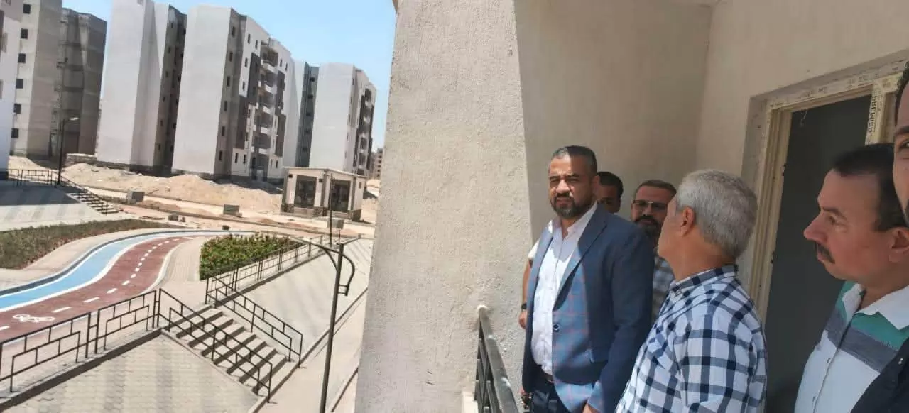 رئيس جهاز العبور الجديدة يتابع مشروعات الإسكان والخدمات