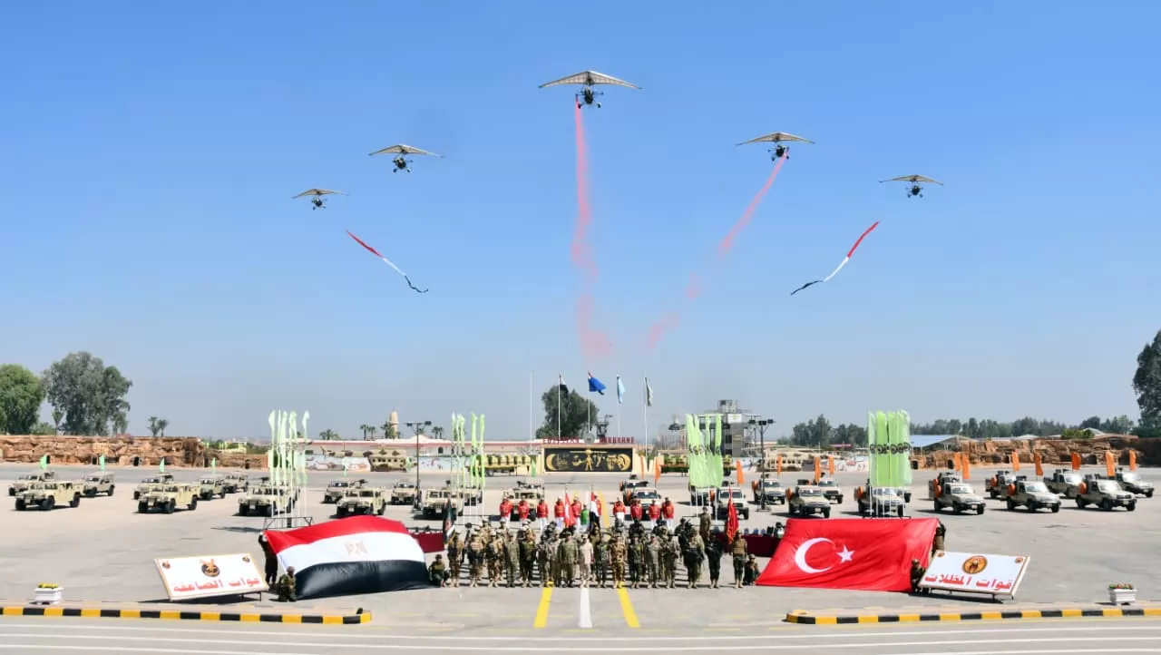 انطلاق التدريب المصري التركي المشترك 