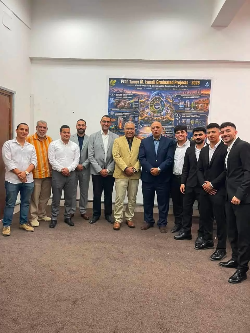 طلاب هندسة قناة السويس يحولون مشروعات تخرجهم إلى أبحاث علمية