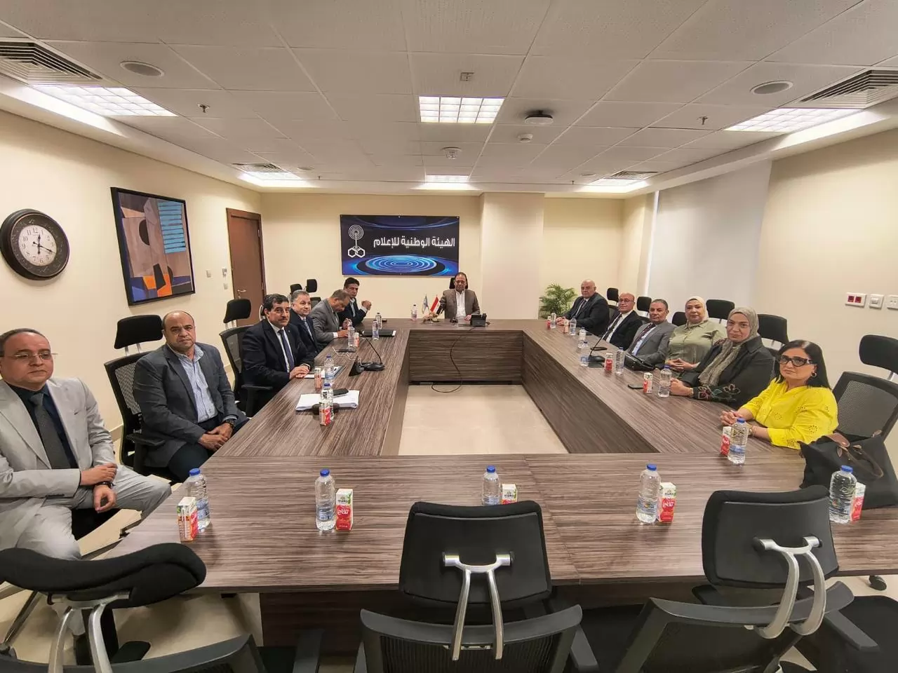 اجتماع لقيادات ماسبيرو بالعاصمة الجديدة لتعزيز التكامل والعمل بروح الفريق الواحد