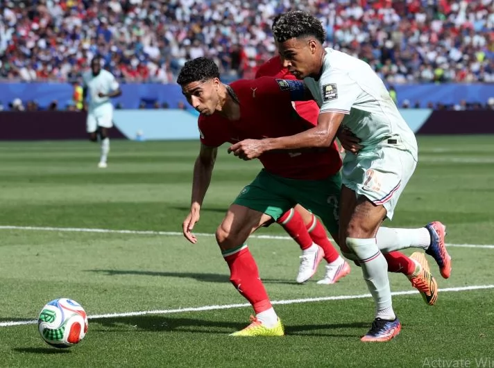 لقطات خاصة من مباراة المغرب وفرنسا فى ربع نهائي كأس العالم 2026