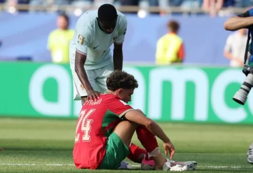 بالصور.. الحزن ينتاب لاعبي المغرب بعد نهاية مشوارهم بكأس العالم