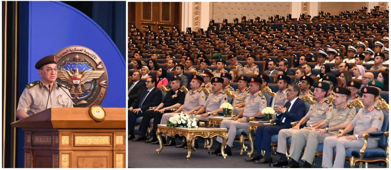 وزير الدفاع يشهد الإعلان عن قبول دفعات جديدة بالأكاديمية العسكرية