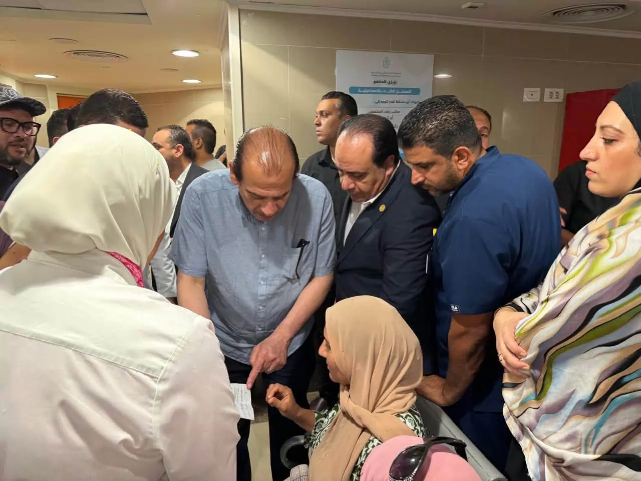 نائب وزير الصحة يتفقد المنشآت الطبية بالإسماعيلية..صور
