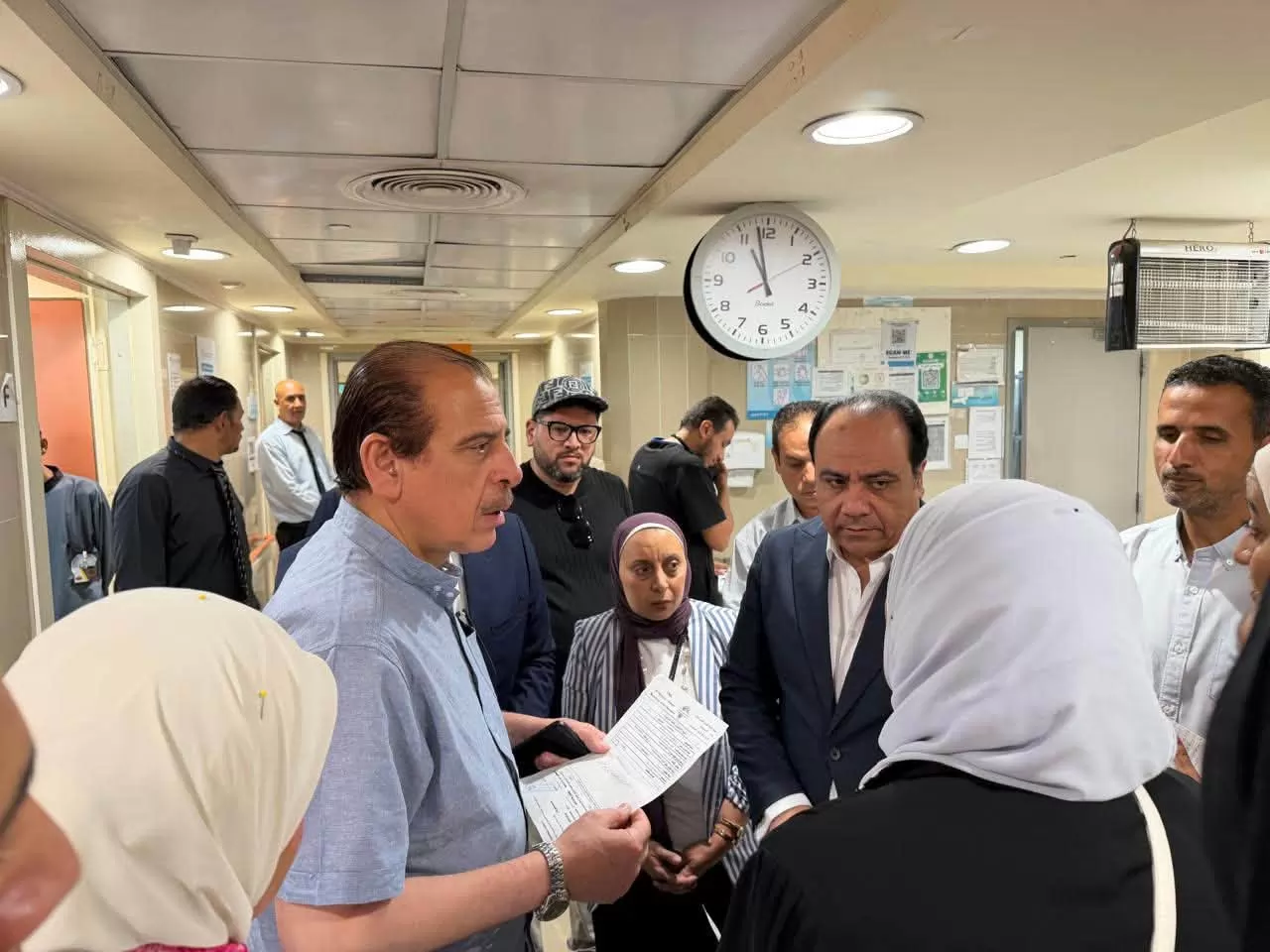 نائب وزير الصحة يتفقد المنشآت الطبية بالإسماعيلية..صور