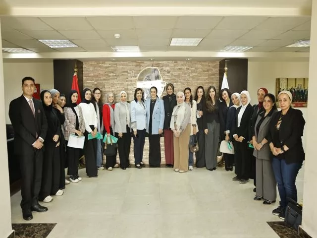 القومي للمرأة يستقبل دفعة جديدة من طالبات وطلاب الجامعات 