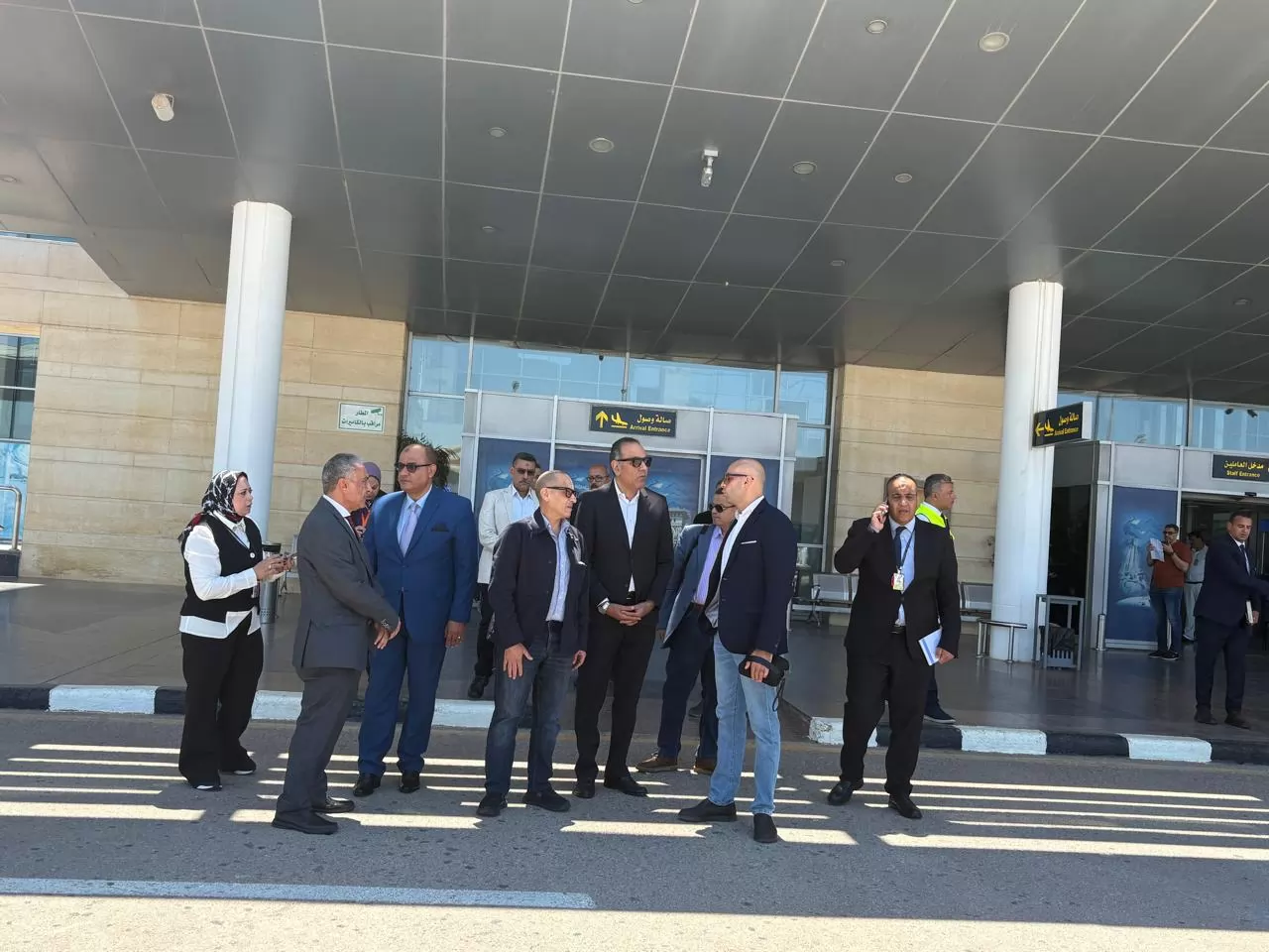  اللجنة العليا تتفقد جاهزية مطاري الاسكندرية والعلمين الدوليين
