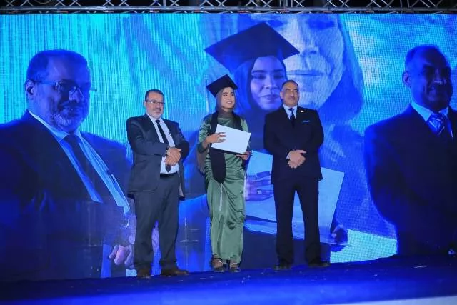 جامعة طيبة التكنولوجية بالأقصر تحتفى بتخريج الدفعة الأولى من الطل