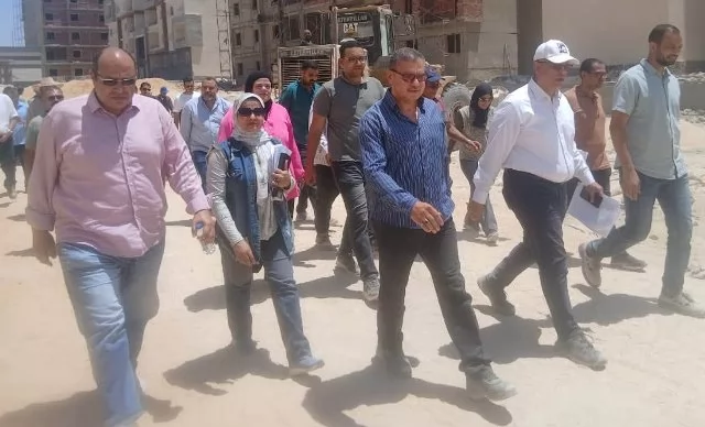 خطوة مهمة من قيادات 15 مايو بشأن المشروعات السكنية والخدمية بالمد