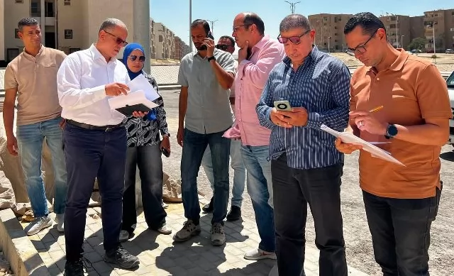 خطوة مهمة من قيادات 15 مايو بشأن المشروعات السكنية والخدمية بالمد
