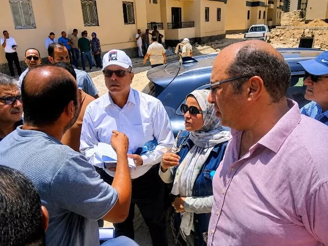 خطوة مهمة من قيادات 15 مايو بشأن المشروعات السكنية والخدمية بالمد