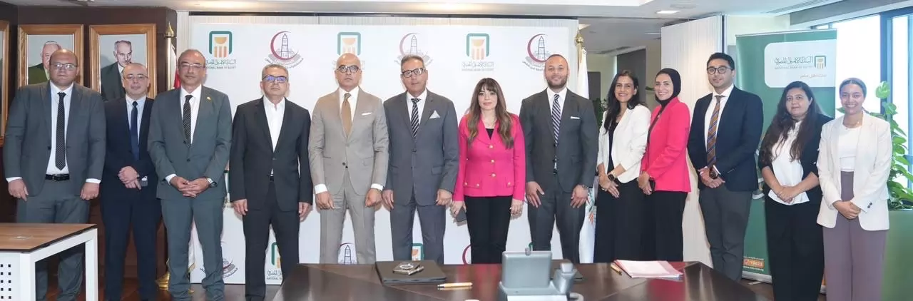 البنك الأهلي المصري يوقع بروتوكول تعاون مع مستشفيات جامعة عين شمس
